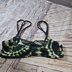 Tinibikini Bikini Green Top Size Large